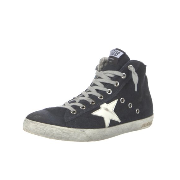 GOLDEN GOOSE Francy Suede Distressed Sneakers Size 9 Womens EU40 Mens 7 - Picture 4 of 4